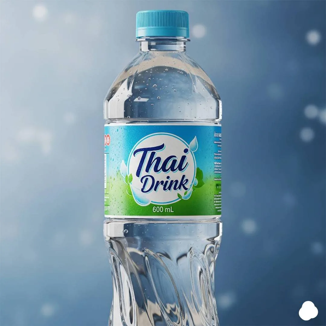บริษัท ไทยดริ้งกิ้ง จำกัด จําหน่ายน้ำดื่ม และ รับผลิตน้ำดื่มติดแบรนด์ลูกค้า ผลิตโดยโรงงานที่ได้รับมาตรฐานสากล ผ่านการรองรับจากสำนักงานคณะกรรมการอาหารและยา(อย.) 4 ThaiDrink 600 ml